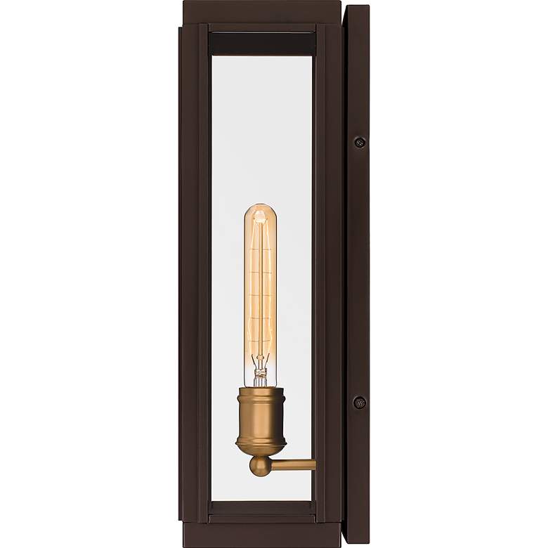 Image 4 Avon 1-Light Western Bronze Outdoor Wall Lantern more views