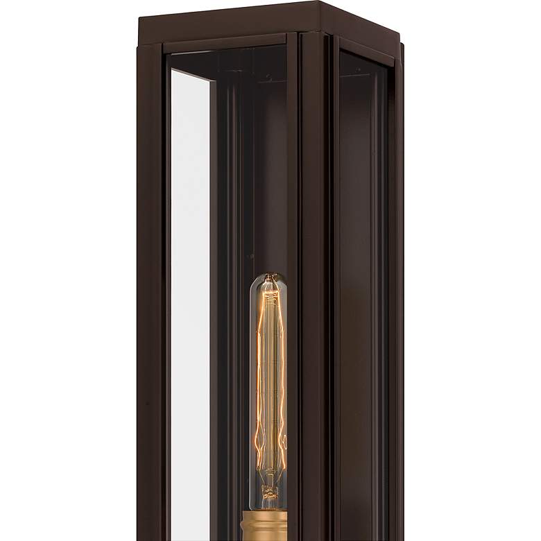 Image 5 Avon 1-Light Western Bronze Outdoor Wall Lantern more views