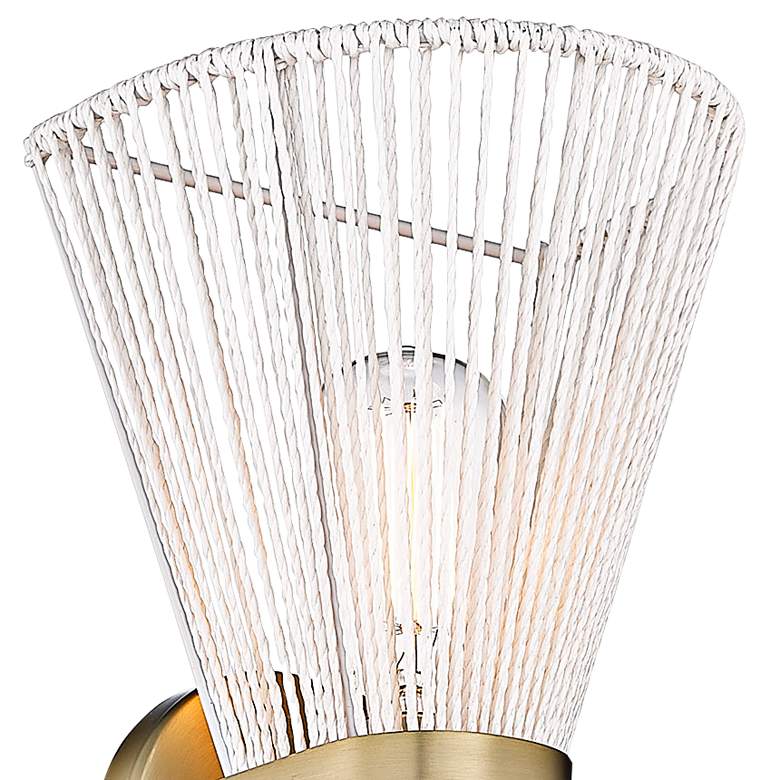 Image 3 Avon 16 3/4"H Brushed Champagne Bronze 2-Light Wall Sconce more views