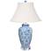 Avon 29" High Traditional Blue and White Porcelain Vase Table Lamp