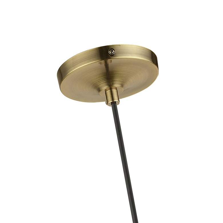 Image 7 Avondale 1 Light Antique Brass Mini Pendant more views
