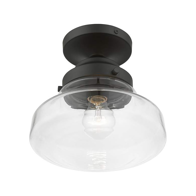 Image 5 Avondale 1 Light Black Semi-Flush more views