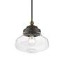 5_Avondale 1 Light Bronze with Antique Brass Accent Mini Pendant more views