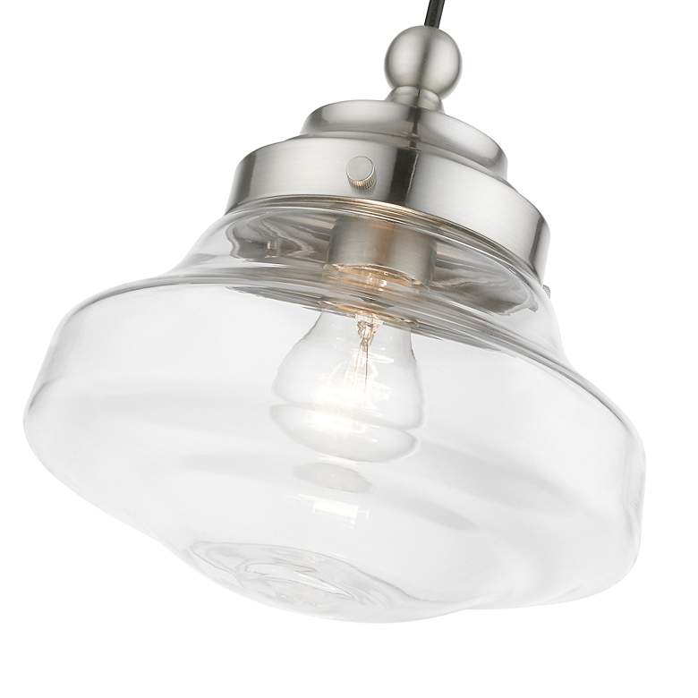 Image 6 Avondale 1 Light Brushed Nickel Mini Pendant more views