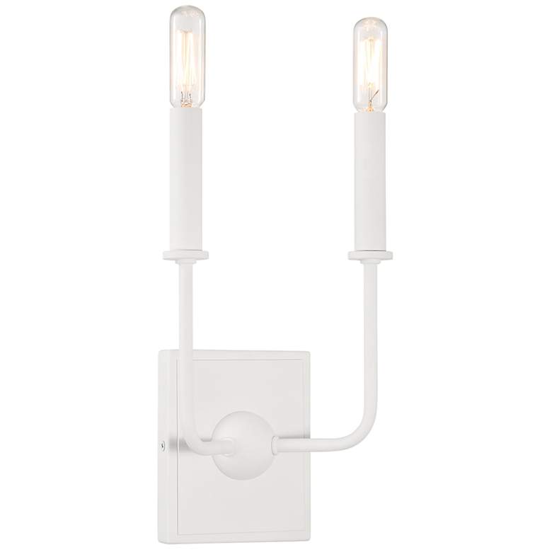 Image 3 Avondale 2-Light Wall Sconce in Bisque White more views