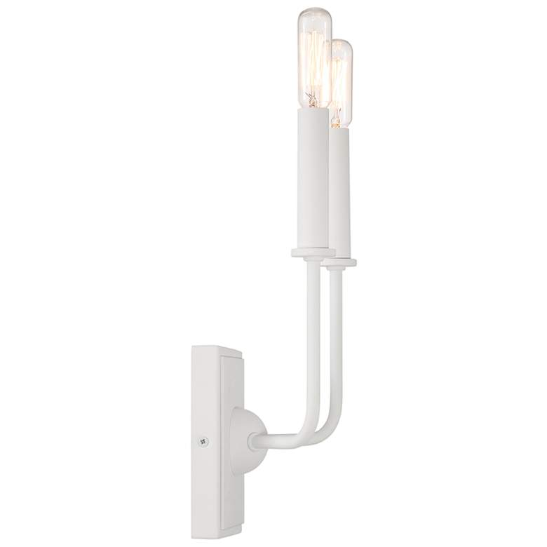 Image 5 Avondale 2-Light Wall Sconce in Bisque White more views