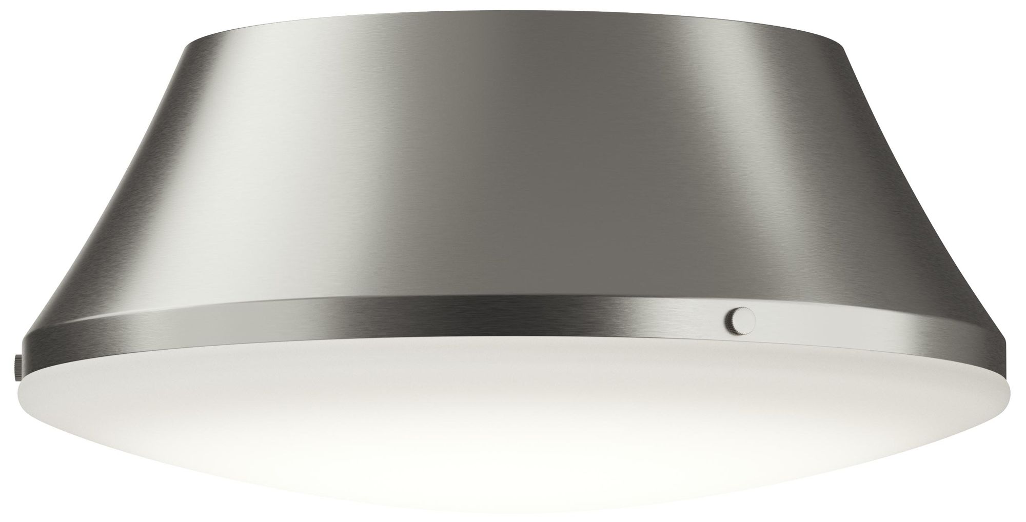 Image 7 Avra Large 3-Light Flush Mount with Etched White Glass Shade more views
