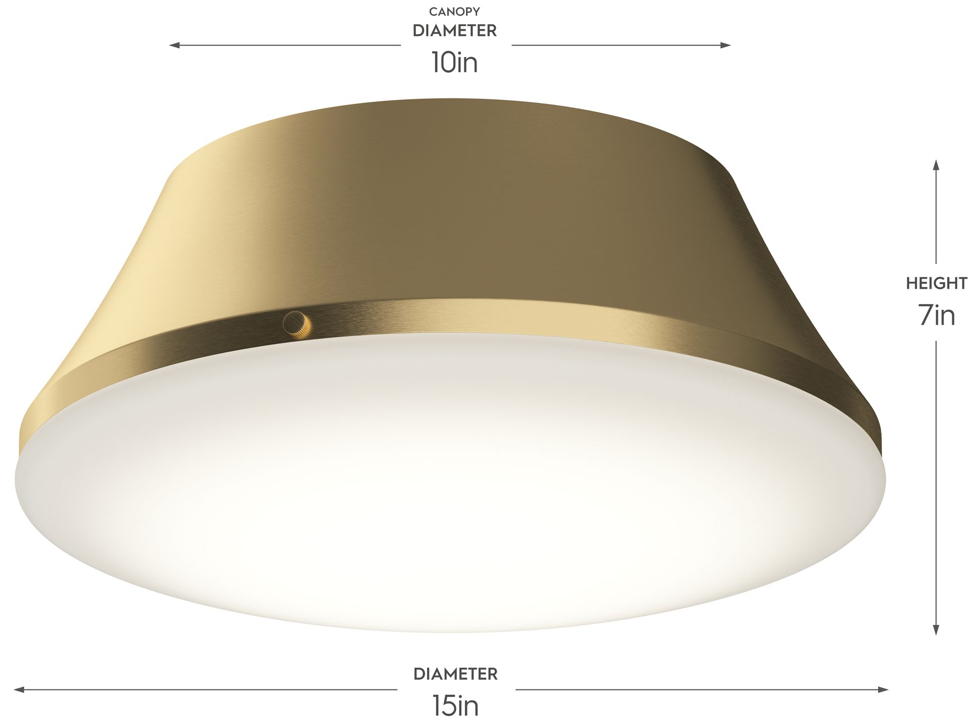 Image 6 Avra Large 3-Light  Flush Mount with Etched White Glass Shade more views