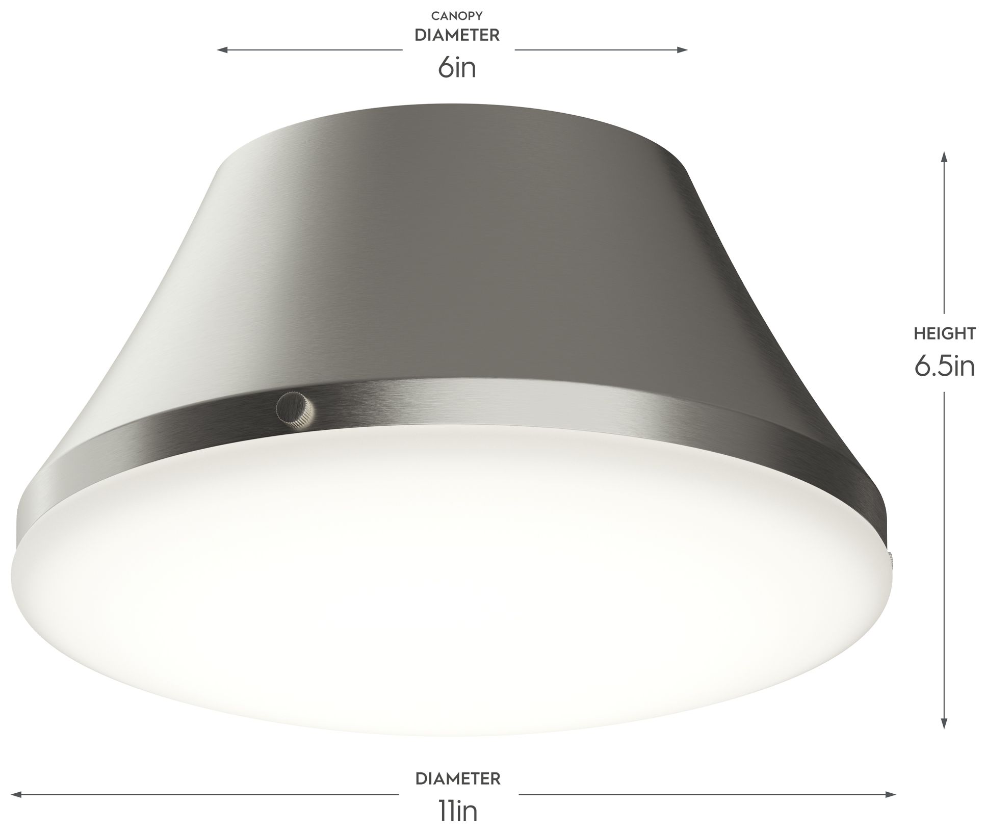 Image 6 Avra Medium 2-Light Flush Mount with Etched White Glass Shade more views