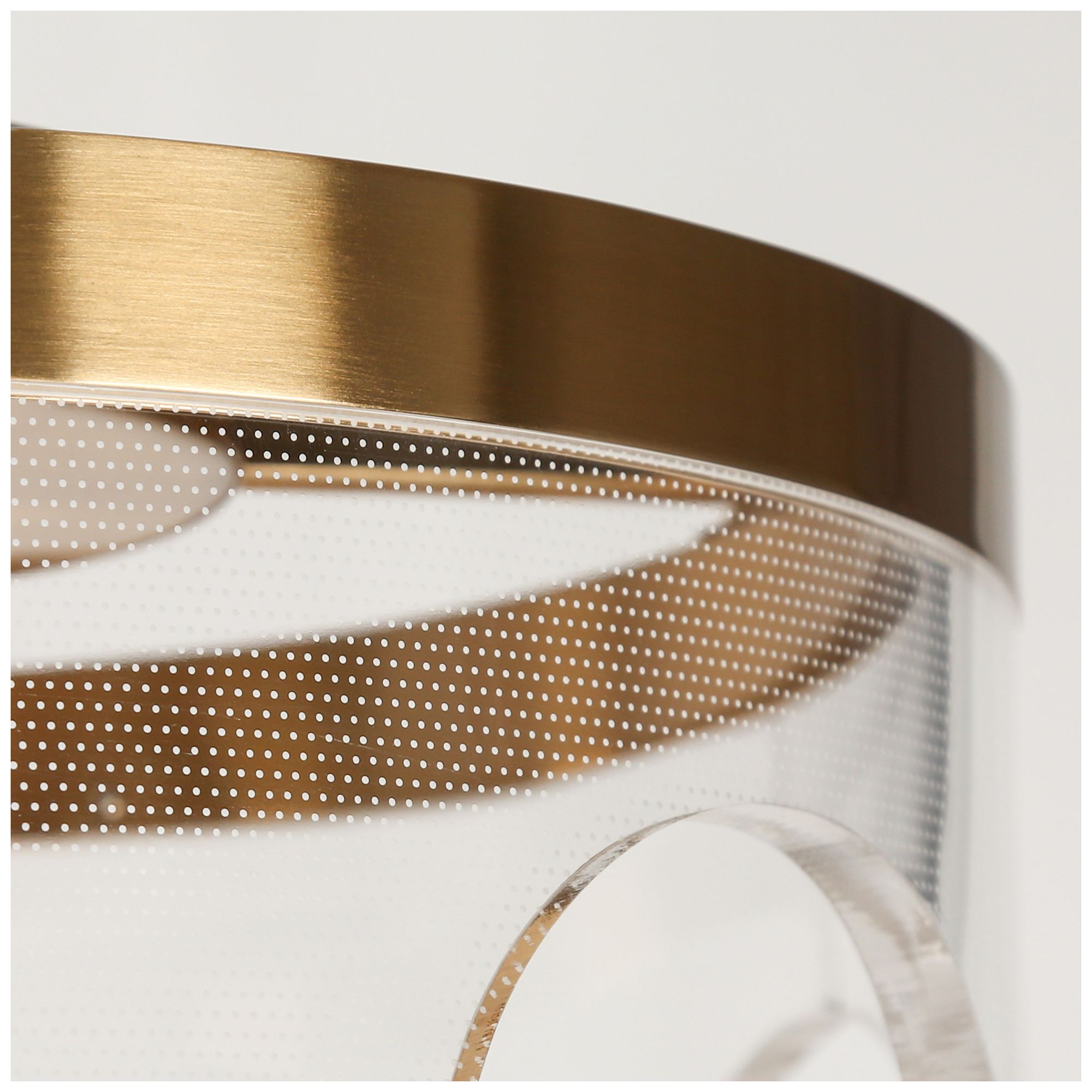 Awtisfin 1-Light Gold LED Ceiling Lights