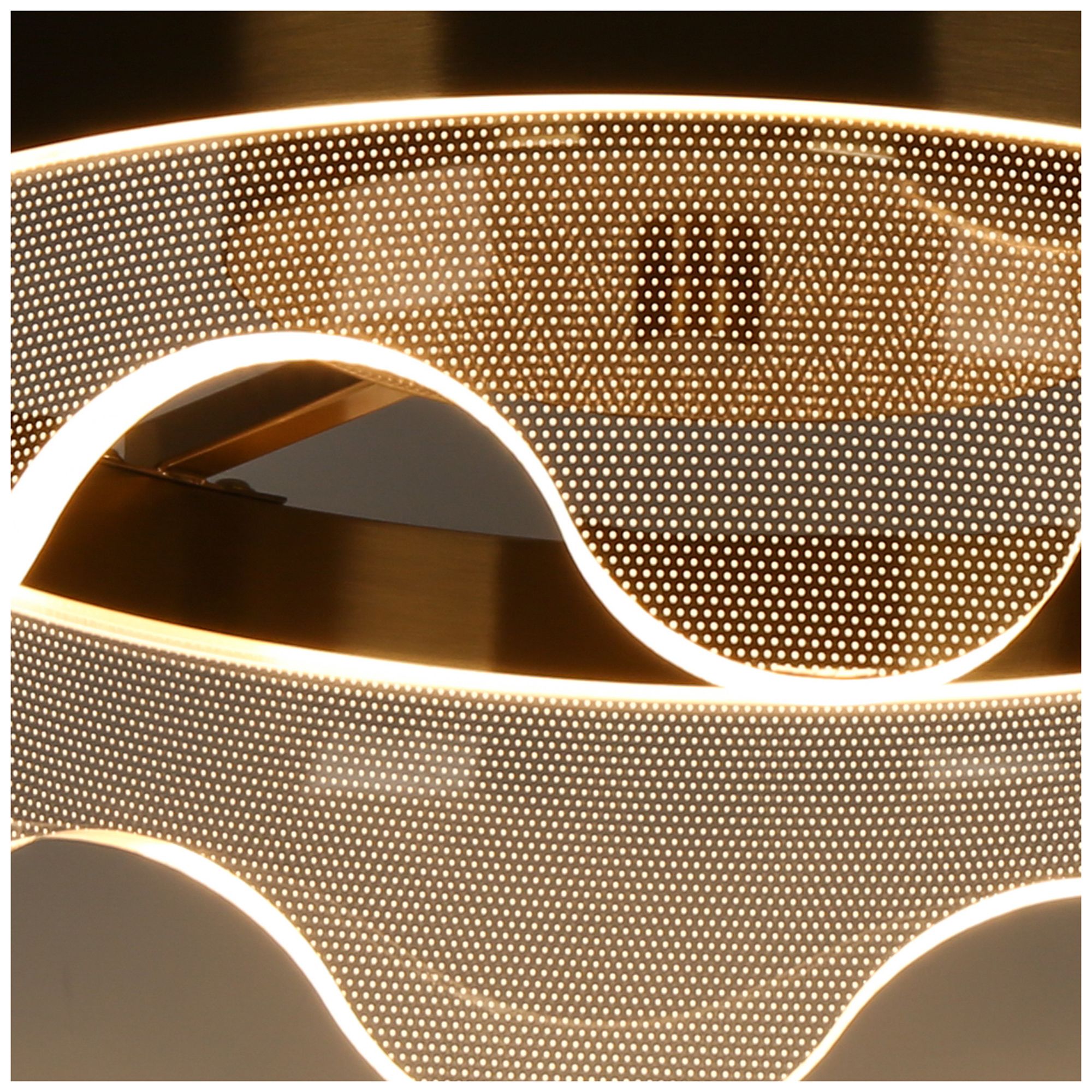 Awtisfin 1-Light Gold LED Ceiling Lights