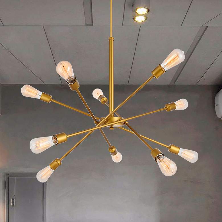 Image 1 Axel 10 Lts Brass Pendant