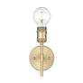 5_Axel 4 3/4" Wide 1-Light Wall Sconce in Brushed Champagne Bronze more views
