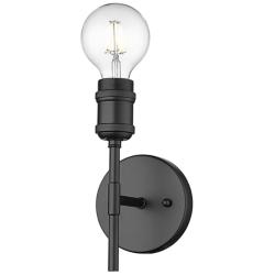 Axel 4 3/4" Wide 1-Light Wall Sconce in Matte Black