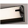 3_Axel 48" Wide Black LED Vanity Light more views