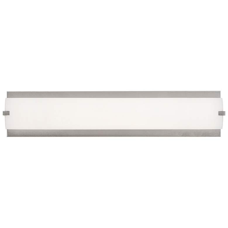 Image 1 Axel 48" Wide Satin Nickel LED Vanity Light