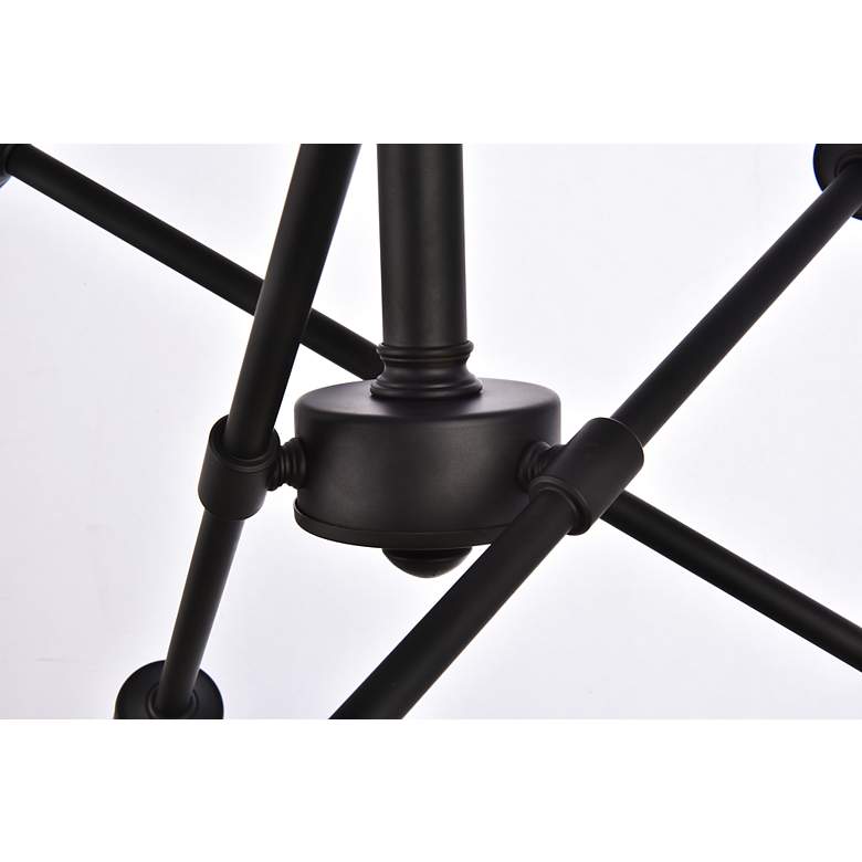 Image 5 Axel 6 Lts Black Pendant With Hanging Rod more views