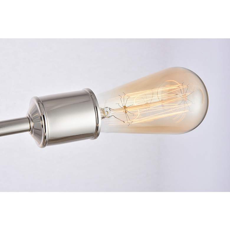 Image 5 Axel 6 Lts Polished Nickel Flush Mount more views