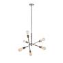 3_Axel 6 Lts Polished Nickel Pendant more views