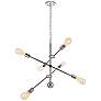 1_Axel 6 Lts Polished Nickel Pendant