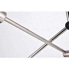 Image5 of Axel 6 Lts Polished Nickel Pendant more views