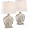 Axel Mercury Glass Table Lamp Set of 2 with WiFi Smart Sockets