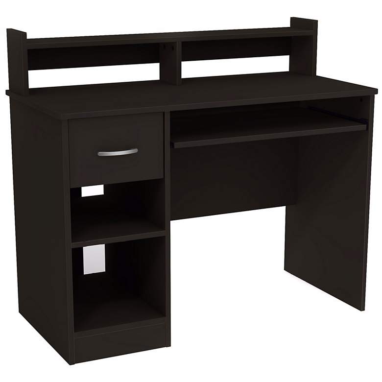 Image 1 Axess 1-Drawer Pure Black Desk