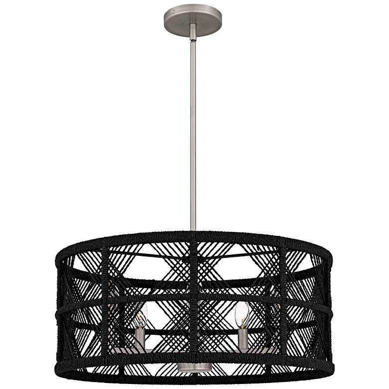 Image 1 Axford 5-Light Antique Nickel Pendant