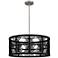 Axford 5-Light Antique Nickel Pendant