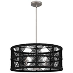 Axford 5-Light Antique Nickel Pendant