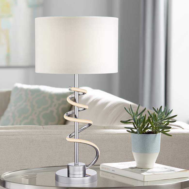 Image 1 Axiom LED Strip Nightlight Table Lamp