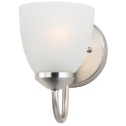 Axis 1-Light Strip Bath Vanity - Satin Nickel