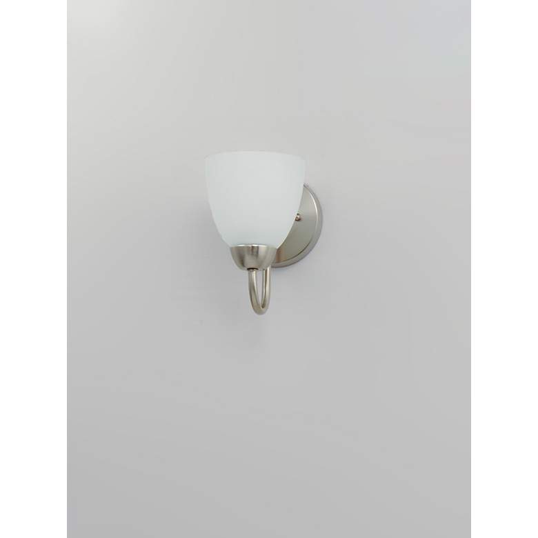 Image 2 Axis 1-Light Strip Bath Vanity - Satin Nickel more views