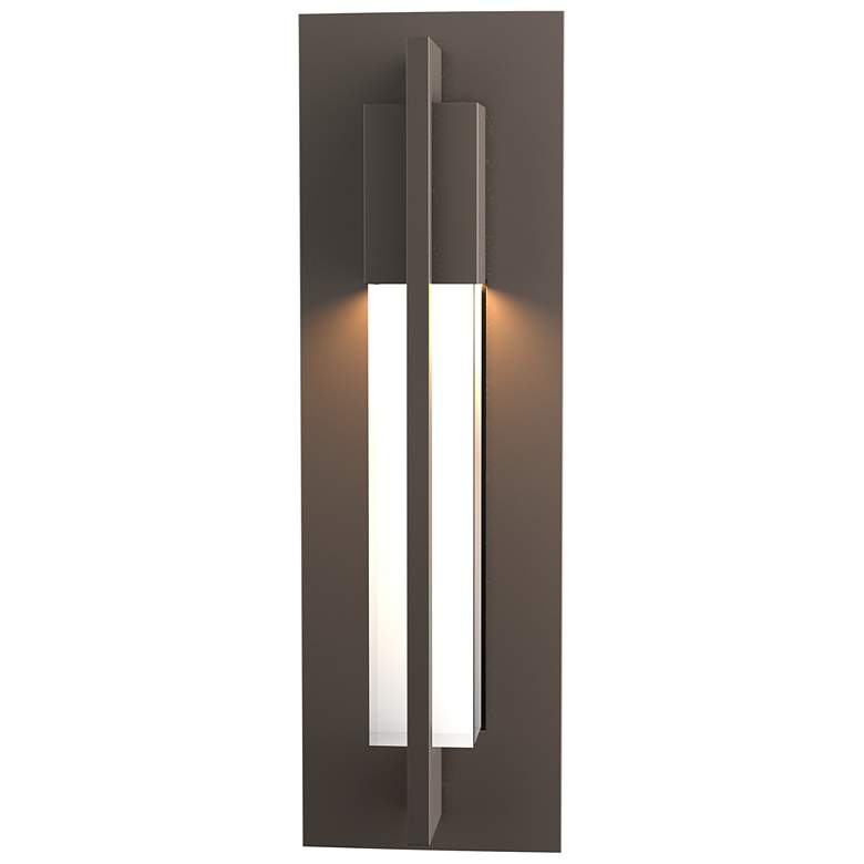 Image 1 Axis 15" High Dark Smoke LED Outdoor Wall Light