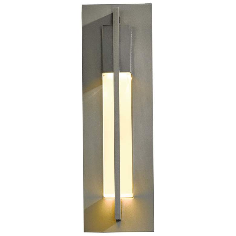 Image 1 Axis 15" High Steel Finish LED Outdoor Wall Light