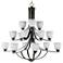 Axis 15-Light 43" Wide Oil Rubbed Bronze Chandelier