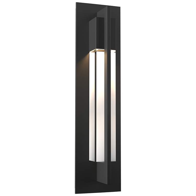 Image 1 Axis 19" High Black LED Outdoor Wall Light
