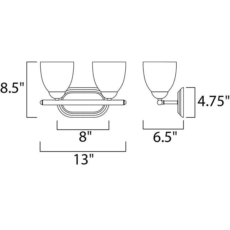 Image 2 Axis 2-Light Bath Vanity more views