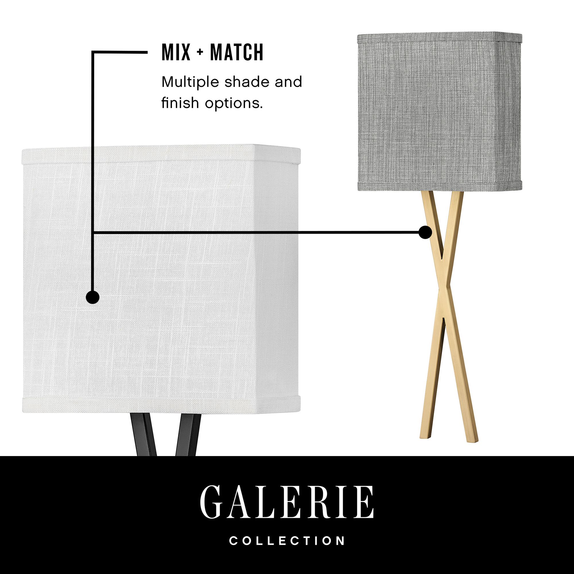 Image 6 Axis 22" High Brass with Heather Gray Shade Wall Sconce more views