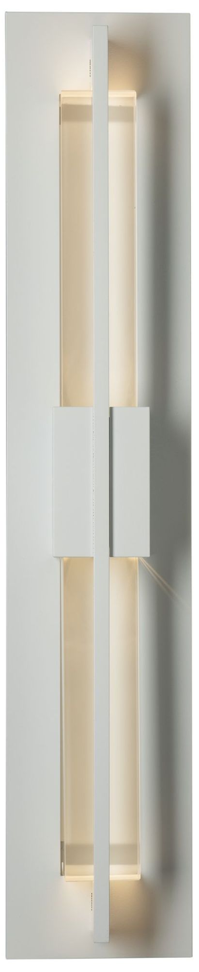 Axis 23.5"H Coastal White Small LED Outdoor Sconce w/Clear S Made to Order