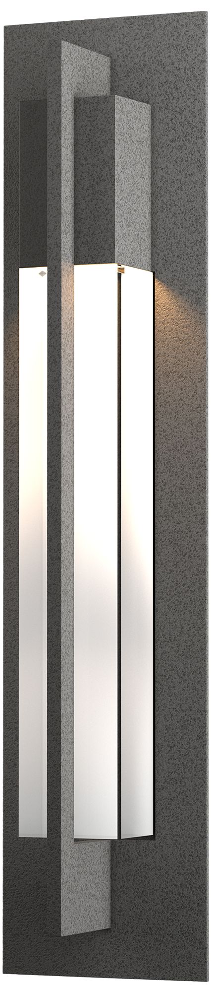 Axis 24" High Natural Iron LED Outdoor Wall Light - Made to Order