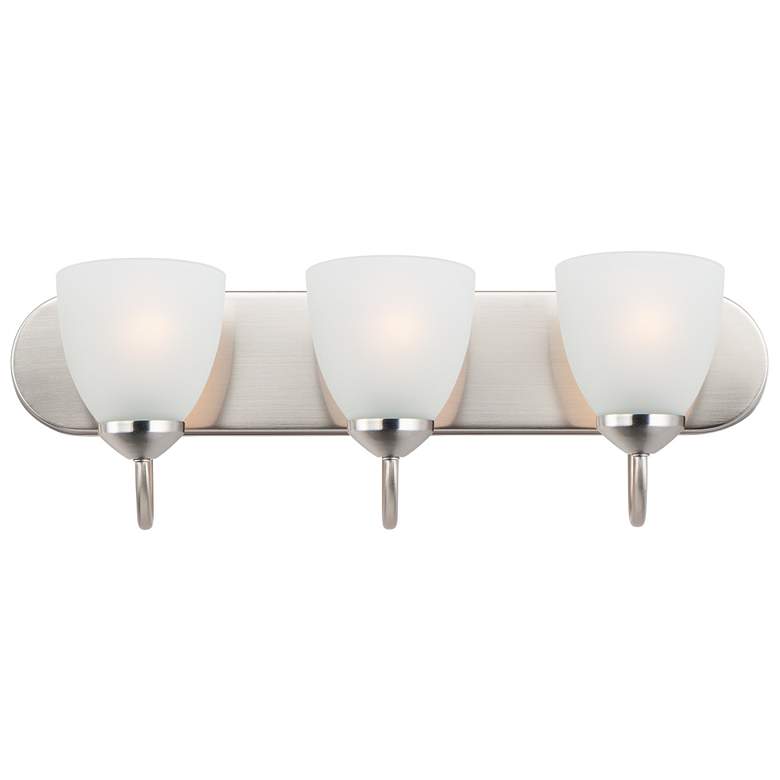 Image 1 Axis 3-Light Strip Bath Vanity - Satin Nickel