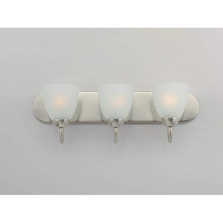 Image 4 Axis 3-Light Strip Bath Vanity - Satin Nickel more views