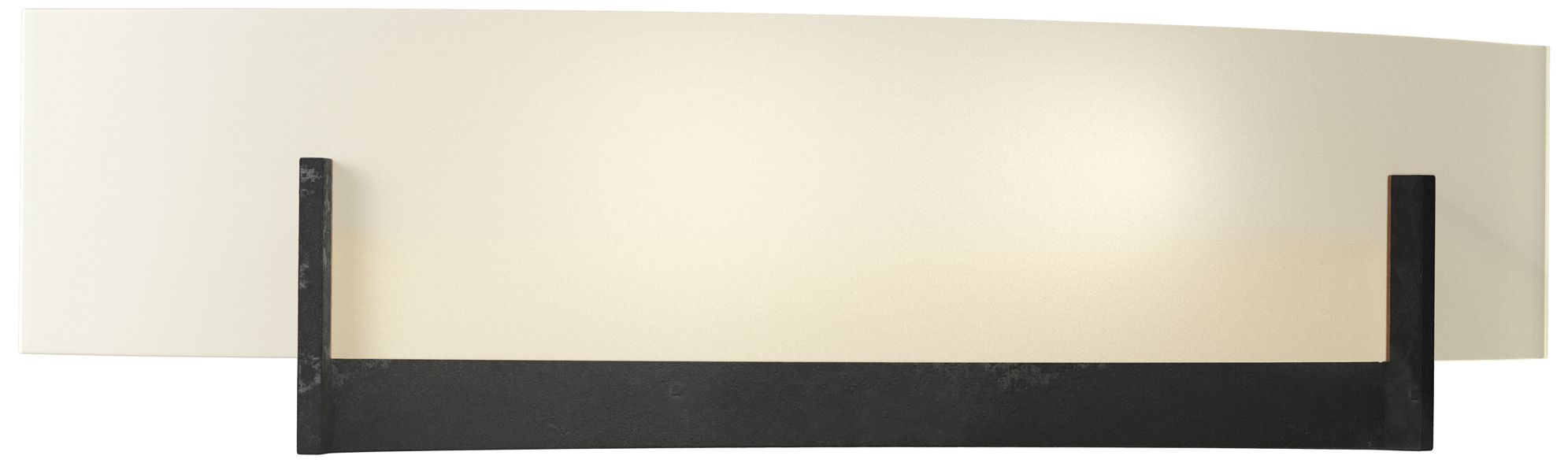 Axis 4 1/2" High Black with Opal Glass Wall Sconce - Made to Order