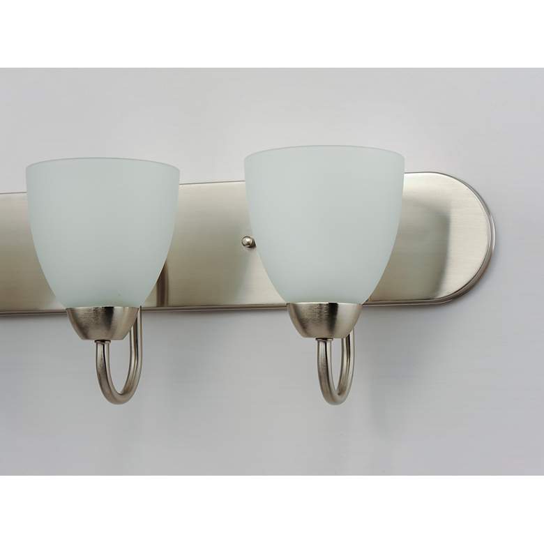 Image 4 Axis 6-Light Strip Bath Vanity - Satin Nickel more views