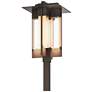 Axis Coastal Bronze Large Outdoor Post Light With Clear Glass