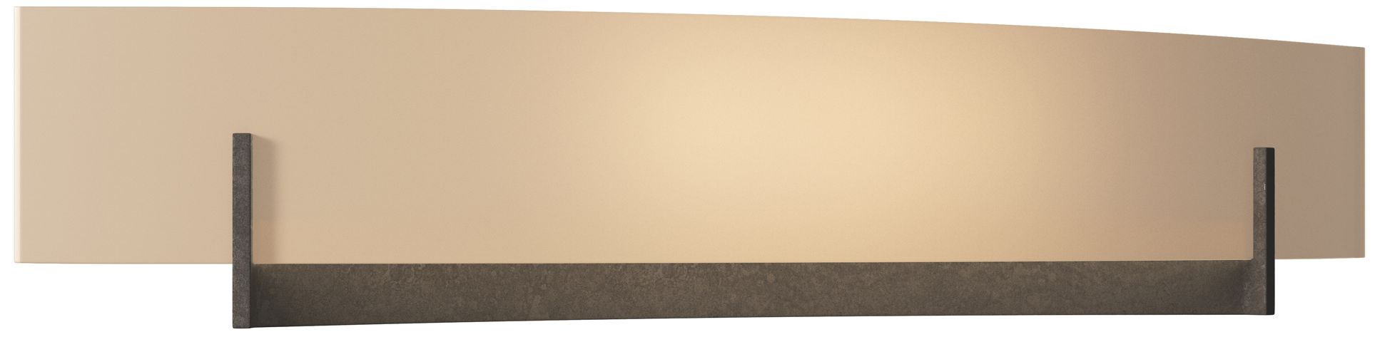 Axis Large Sconce - Bronze - Sand Glass - Made to Order