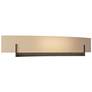 Axis Large Sconce - Bronze - Sand Glass