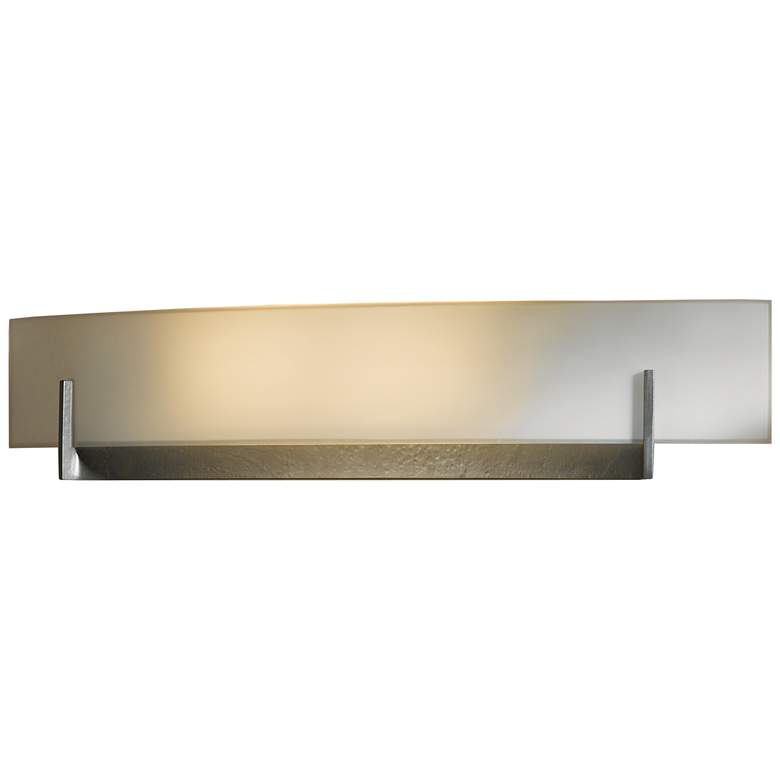 Image 1 Axis Large Sconce - Dark Smoke Finish - Opal Glass