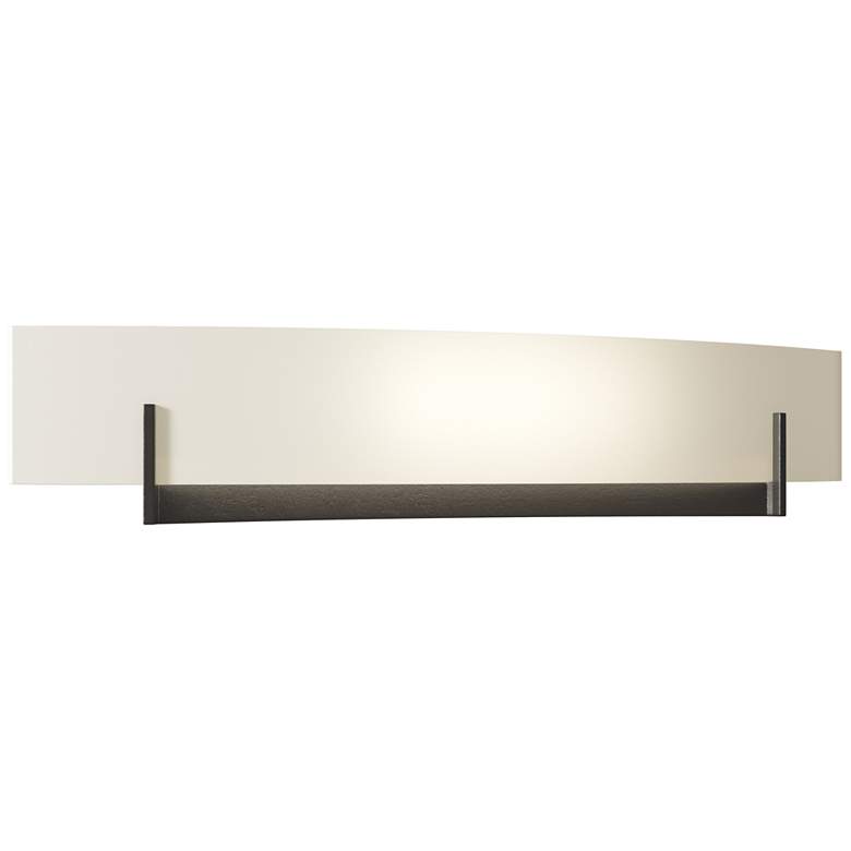 Image 1 Axis Large Sconce - Oil Rubbed Bronze - Opal Glass